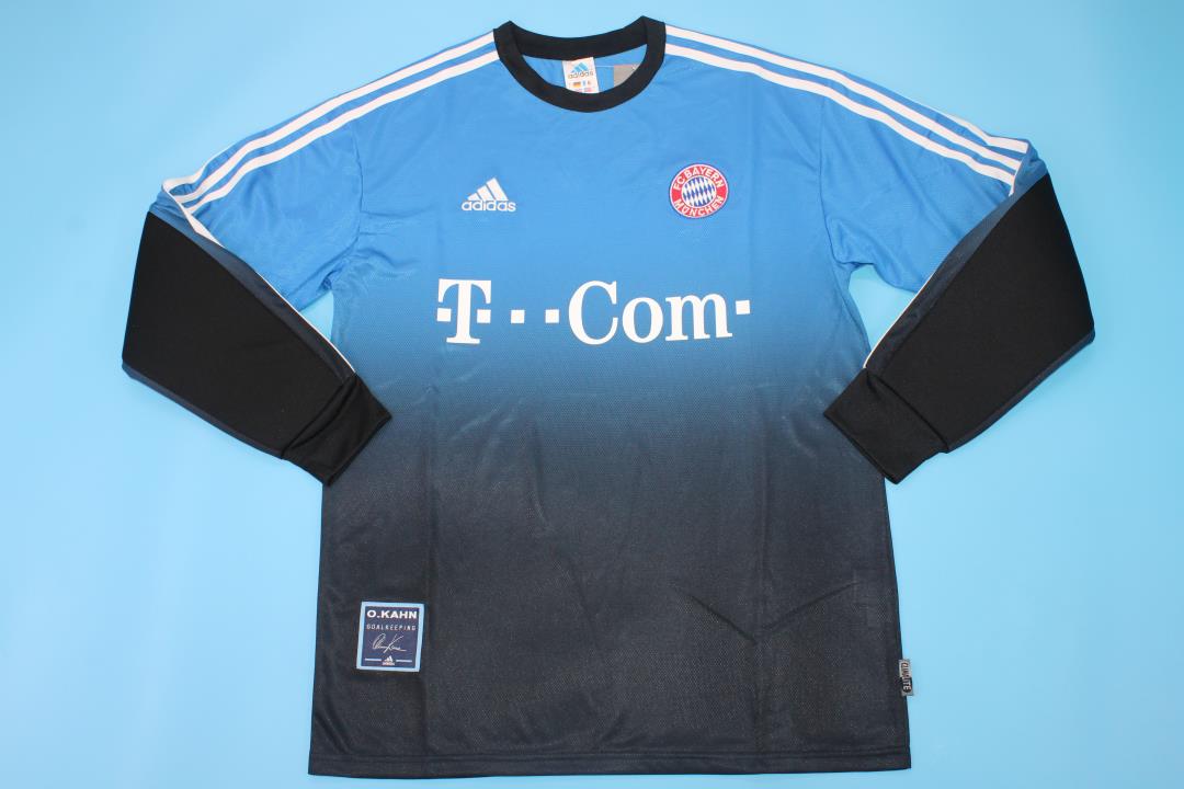 AAA Quality Bayern Munich 02/03 GK Blue/Black Long Jersey